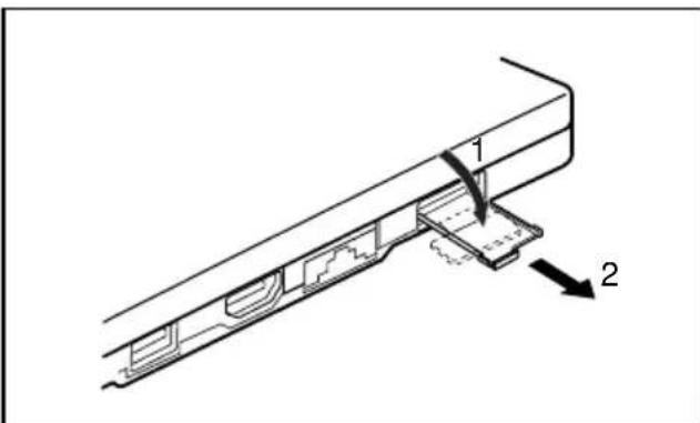 FUJITSU LifeBook U904 - InsérerunecarteSIM - 1