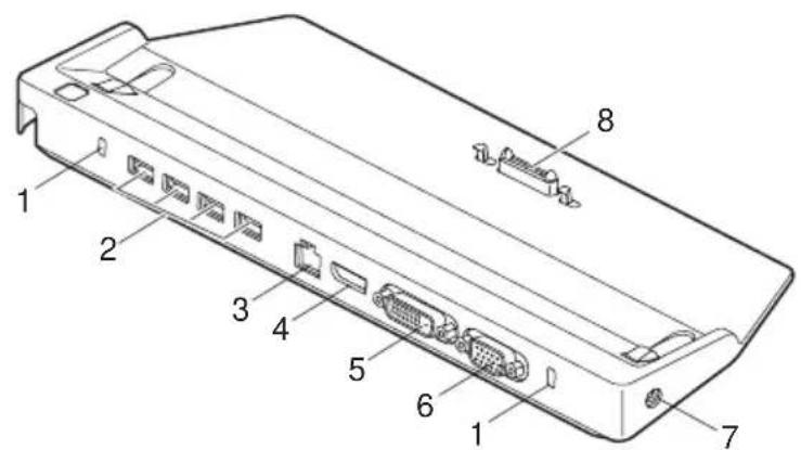 FUJITSU LifeBook U904 - Portssurleduplicatedeports - 1