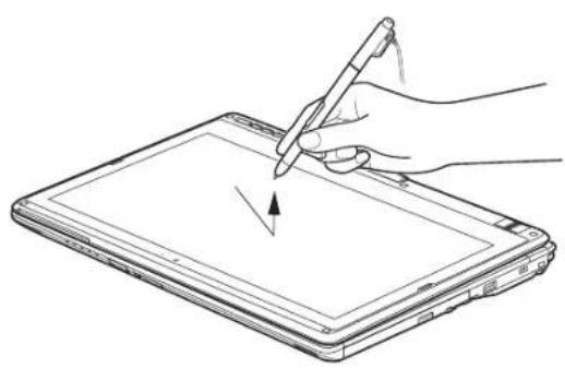FUJITSU LifeBook T902 - Faire un clic droit sur I'ecran numériqueur - 1