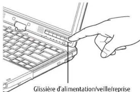 FUJITSU LifeBook T902 - Alimentation Glissiere d'alimentation/veille/reprise - 2