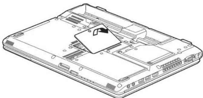 FUJITSU LifeBook T902 - Installer un module de mémoire additionnelle - 1