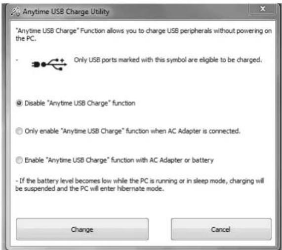 FUJITSU LifeBook T902 - Informations sur l'utilitaire de charge USB en tout temps. - 1