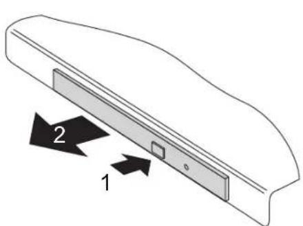 FUJITSU LifeBook T732 - Installation d'un disque dans votre lecteur - 3
