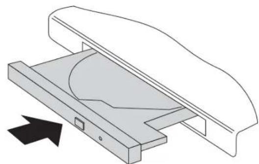 FUJITSU LifeBook T732 - Loading Media on Your Drive - 4