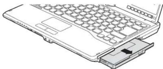 FUJITSU LifeBook T732 - Cold-swapping - 2