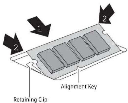 FUJITSU LifeBook T732 - Installing Memory Upgrade Modules - 2