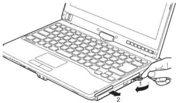 FUJITSU LifeBook T732 - Remplacement hors tension - 1