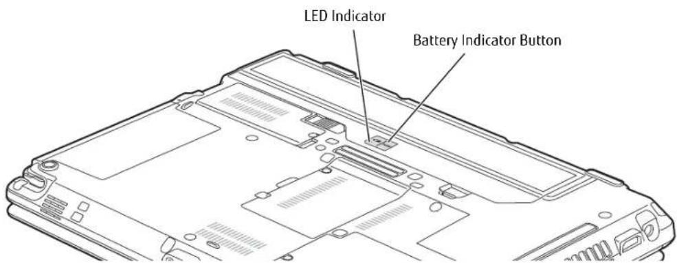 FUJITSU LifeBook T732 - Battery Charge Status Indicator - 1
