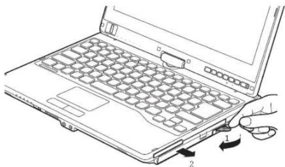 FUJITSU LifeBook T732 - Cold-swapping - 1