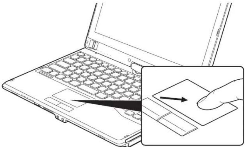 FUJITSU LifeBook T732 - Touchpad/Active Digitizer/Touchscreen - 1