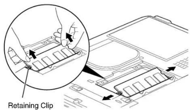 FUJITSU LifeBook TH700 - Installing Memory Upgrade Modules - 2
