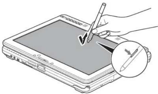 FUJITSU LifeBook TH700 - Cliquer sur l'écran numériseur actif - 2