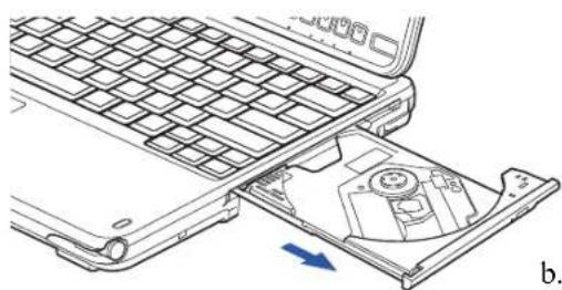 FUJITSU LifeBook TH700 - Loading Media on Your Drive - 4