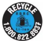 FUJITSU LifeBook TH700 - Recycling your battery - 1