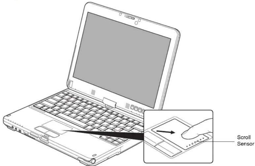 FUJITSU LifeBook TH700 - Touchpad/Active Digitizer/Touchscreen - 1