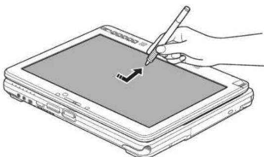 FUJITSU LifeBook TH700 - Dragging - 1