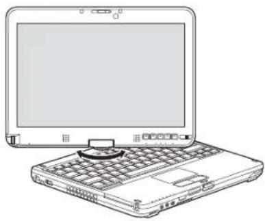 FUJITSU LifeBook TH700 - Utilisation du système comme une tablette - 4