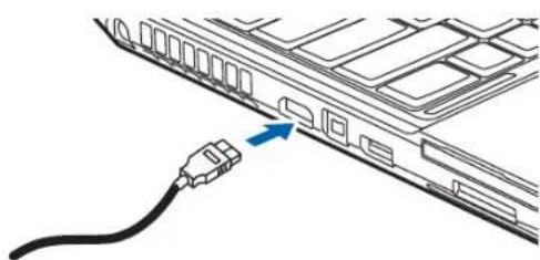 FUJITSU LifeBook T901 - HDMI Port. - 1