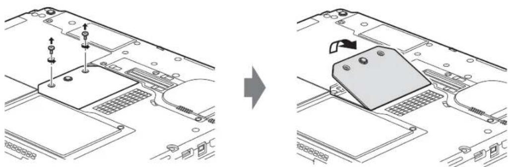 FUJITSU LifeBook T901 - Installing Memory Upgrade Modules - 1