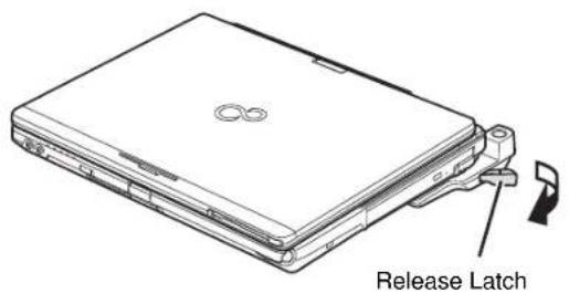 FUJITSU LifeBook T901 - Detaching Port Replicator - 1