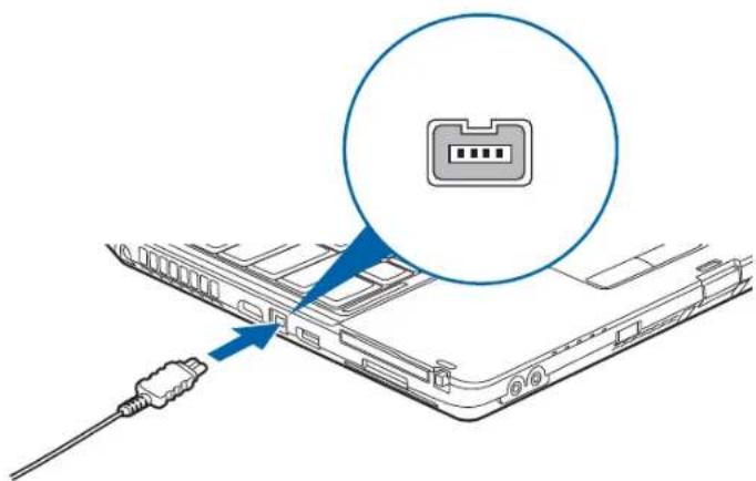 FUJITSU LifeBook T901 - IEEE 1394 Port - 2