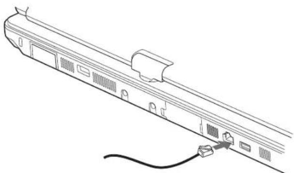 FUJITSU LifeBook T901 - Internal LAN (RJ-45) Jack - 1
