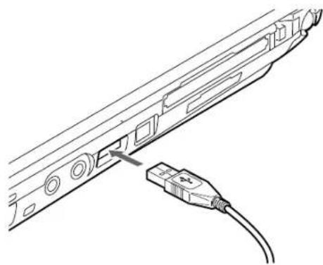 FUJITSU LifeBook T900 - Universal Serial Bus Ports - 1