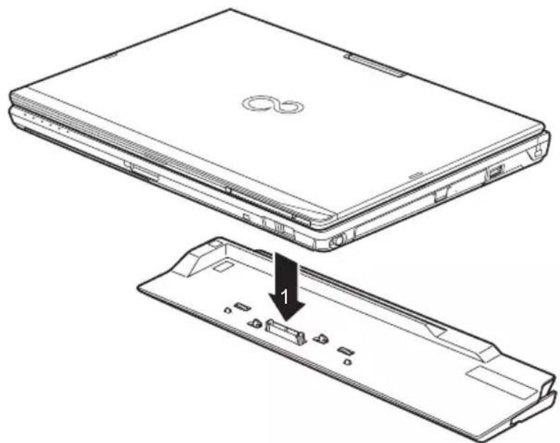 FUJITSU LifeBook T725 - Raccorderlenotebookaudupl icateurdeports - 2