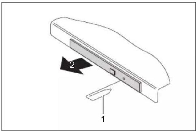 FUJITSU LifeBook T725 - Retraitmanuel(extractiond'urgence) - 1