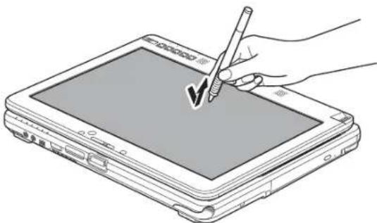 FUJITSU LifeBook T730 - Clicking on Active Digitizer Display - 1