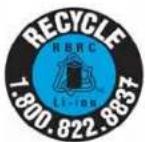 FUJITSU LifeBook T730 - Recycling your battery - 1