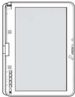 FUJITSU LifeBook T730 - Holding the Tablet PC - 4