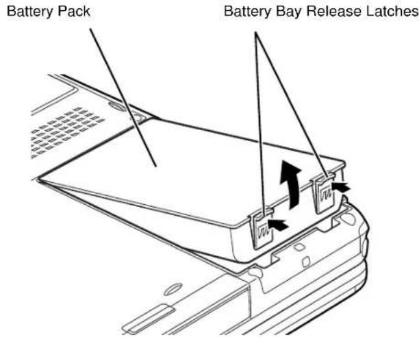FUJITSU LifeBook T730 - Hot-swapping Batteries - 2