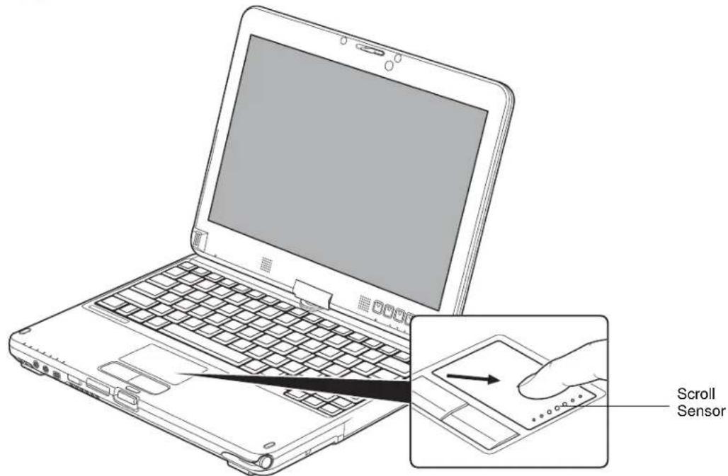 FUJITSU LifeBook T730 - Touchpad/Active Digitizer/Touchscreen - 1