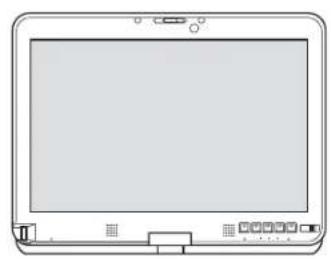 FUJITSU LifeBook T730 - Holding the Tablet PC - 1