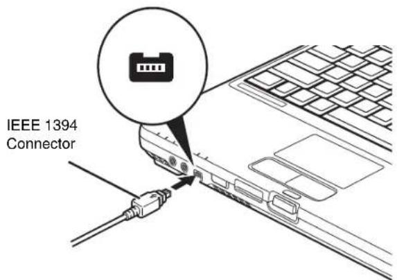 FUJITSU LifeBook T730 - IEEE 1394 Port - 2