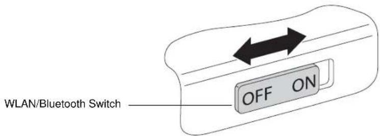 FUJITSU LifeBook T580 - Deactivation Using the Wireless On/Off Switch - 1