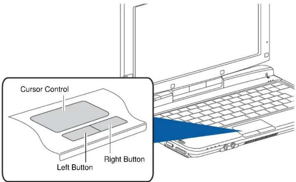 FUJITSU LifeBook T580 - Touchpad/Active Digitizer/Touchscreen - 1