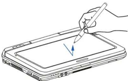 FUJITSU LifeBook T580 - Cliquer sur l'écran numériseur actif - 1