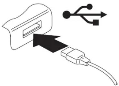 FUJITSU LifeBook T580 - Ports USB - 1