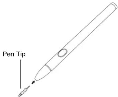 FUJITSU LifeBook T580 - Replacing the Pen Tip - 2