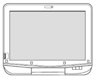 FUJITSU LifeBook T580 - Comment tenir le PC Tablette - 1