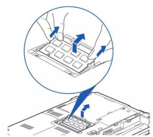 FUJITSU LifeBook S762 - Installer un module de mémoire additionnelle - 4