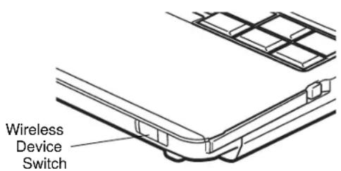 FUJITSU LifeBook S762 - Wireless On/Off Switch - 1
