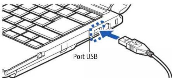 FUJITSU LifeBook S762 - Port USB 3.0 (avec chargeur USB en tout temps) - 1