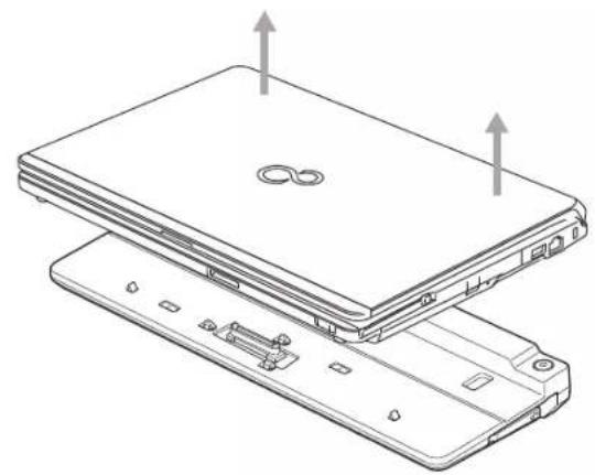 FUJITSU LifeBook S762 - Déinstallation du duplicateur de ports - 2
