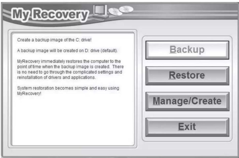 FUJITSU LifeBook S762 - Backing Up a System Image - 2