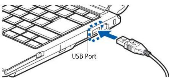 FUJITSU LifeBook S762 - USB 3.0 Port (with Anytime USB Charge) - 1