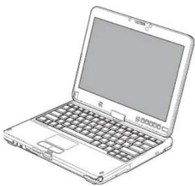 FUJITSU LifeBook T731 - Utilisation du système comme une tablette - 3