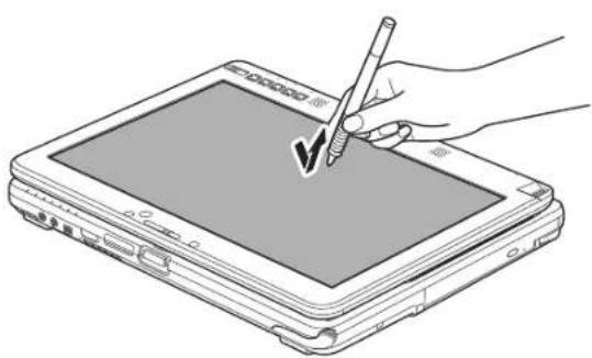 FUJITSU LifeBook T731 - Clicking on Active Digitizer Display - 1